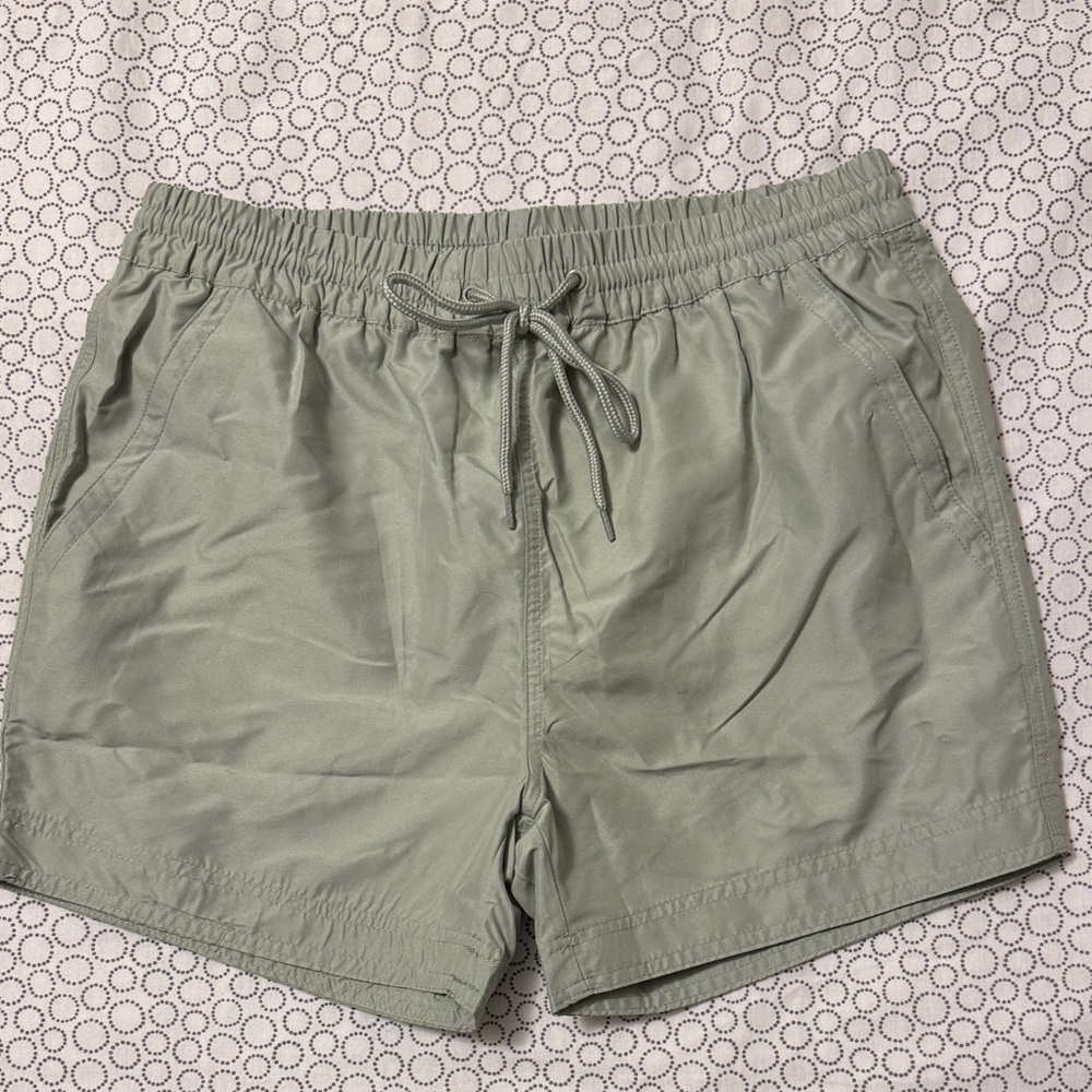 ASOS Sage Green Men's South Beach Swim Shorts
